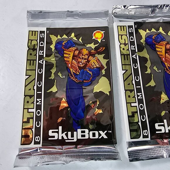 Vintage SkyBox Ultraverse Comic Cards Pack Of 8 Collectible Trading Cards 2 Pack - Picture 3 of 6